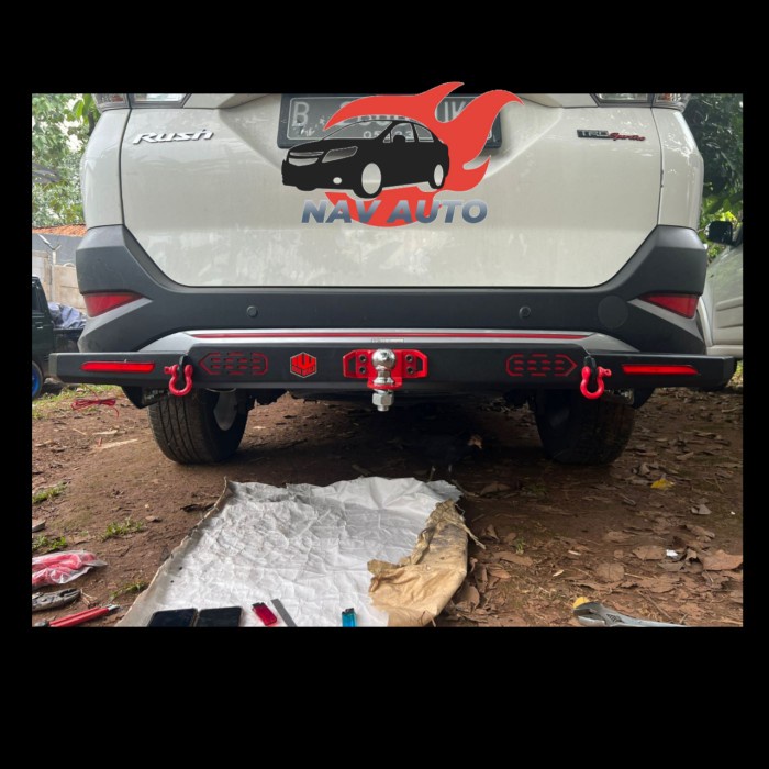 Pengaman Belakang / Towing Model Offroad TAM Fortuner / Pajero