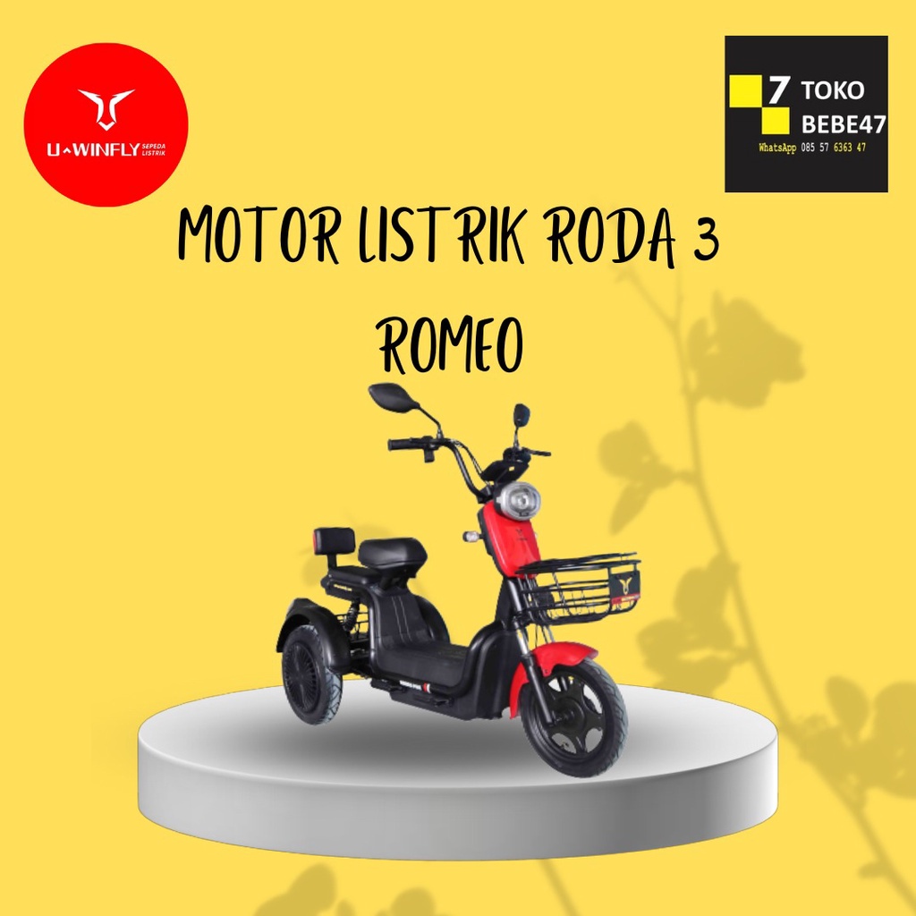 SEPEDA LISTRIK UWINFLY ROMEO (E-BIKE) U WINFLY ROMEO