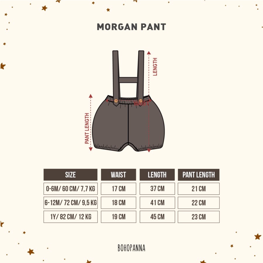 Bohopanna - Morgan Pant | Celana Anak
