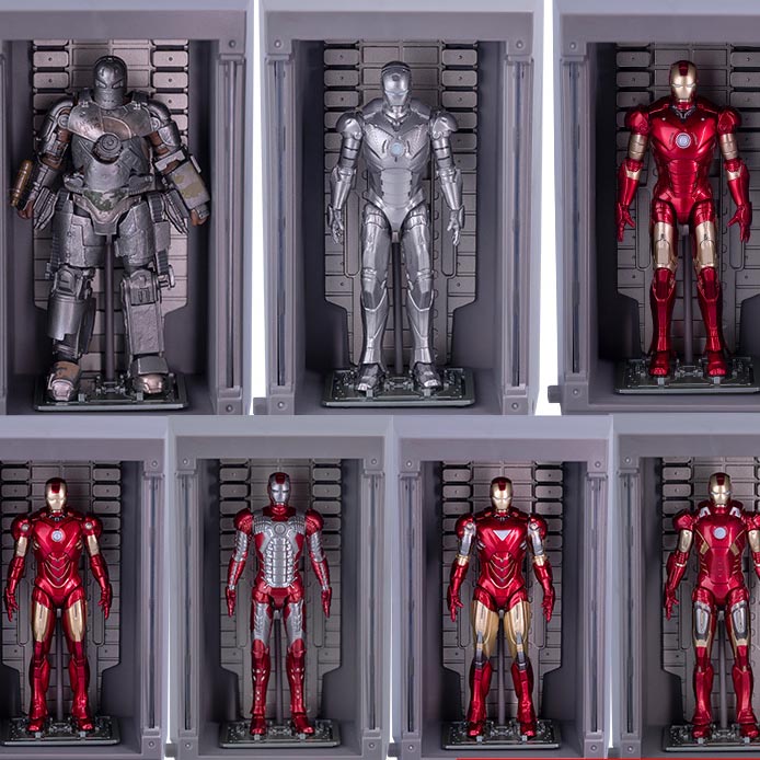 Mesin Perang Iron Man 10th Seri Astronot Besi Koleksi Monger Mainan Marvel legends Action Figure