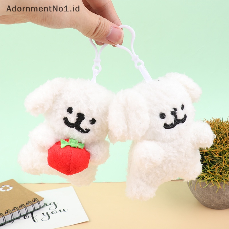 [AdornmentNo1] Kawaii korea Line Dog Plush bantal boneka hewan mainan kartun anjing lembut bantal Sofa bayi perempuan lucu dekorasi rumah hadiah natal