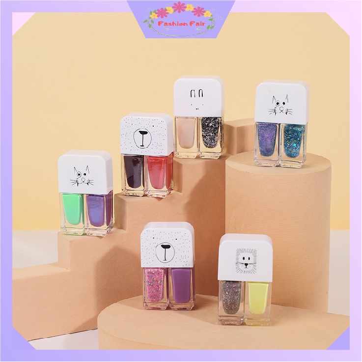 FASHION FAIR - D8191 Nail Polish 2 in 1 / Kutek Kuku / Cat Kuku 2 in 1 Kutek Kuku F5249 / Kutek No Peel Off / Kutek Import / Kutek Murah