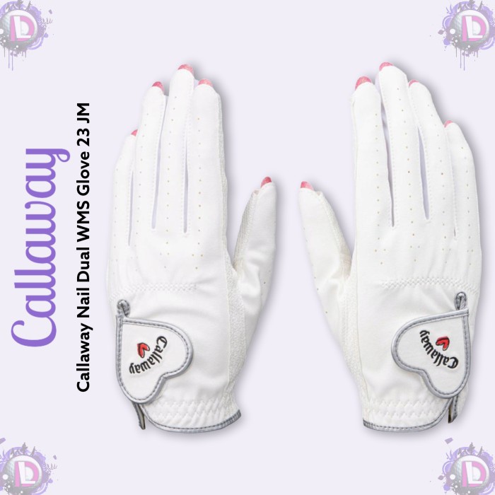 Hand Glove Callaway Nail Dual WMS Glove 23 JM
