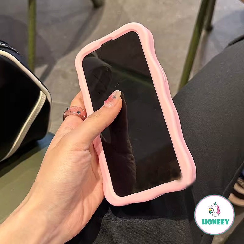 IPHONE Korea Musim Panas Lucu 3D Kayu Bunga Kupu-Kupu Lembut Casing Ponsel Untuk Iphone14 12 11 13 Pro Max11 13 14 Pink Pelindung Penutup Belakang