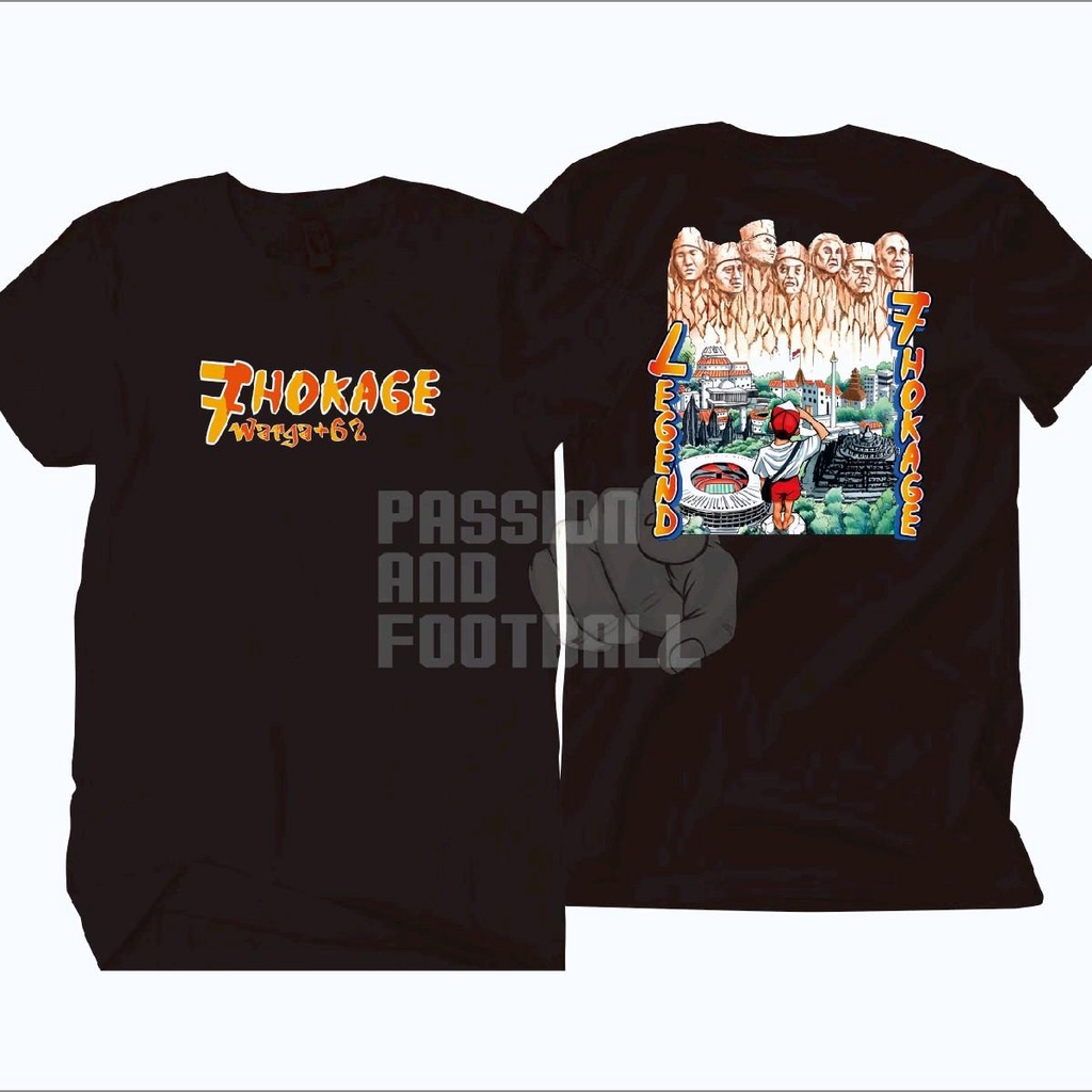 T-SHIRT 7 HOKAGE WARGA +62