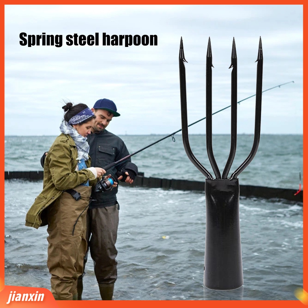 (In Stock) Garpu Pancing Ikan Berduri Tajam Spring Steel Tahan Benturan Untuk Memancing