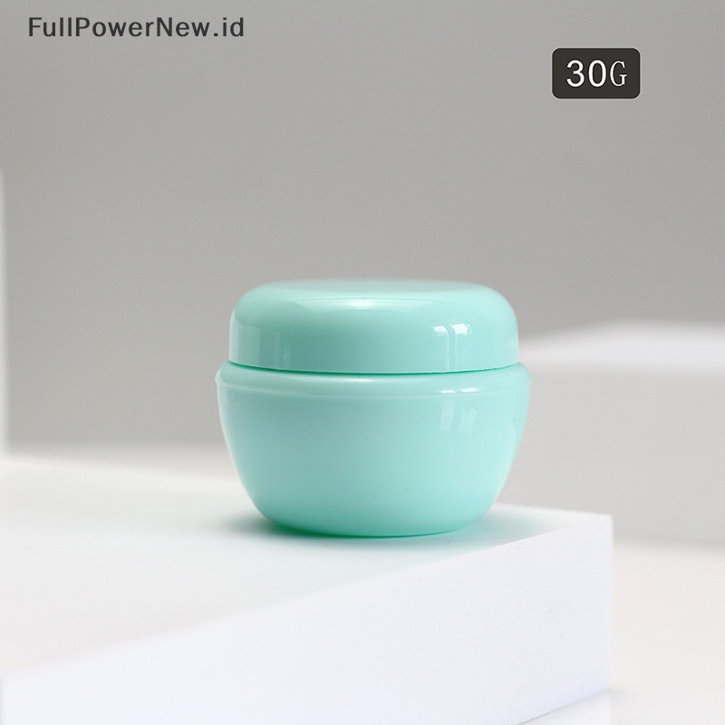 Power10 /20 /30 /50g Botol Reusable Kosong Makeup Jar Pot Krim Wajah Wadah Kosmetik ID