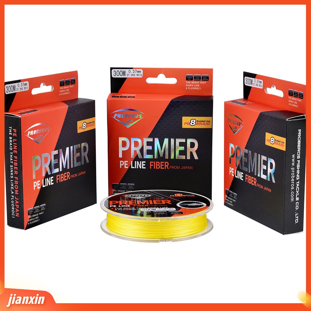 (In Stock) 300M 10-60LB PE Menenun 8helai Tali Pancing Outdoor Kepang Super Kuat