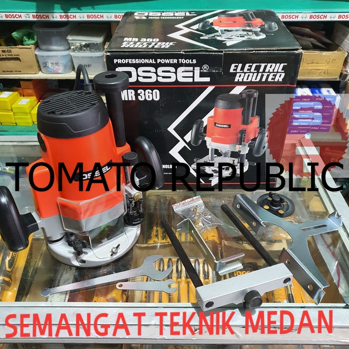 Murah MR360 MESIN PROFIL TRIMMER BESAR ROUTER 1/2" 12mm OSSEL MR 360 YGC589