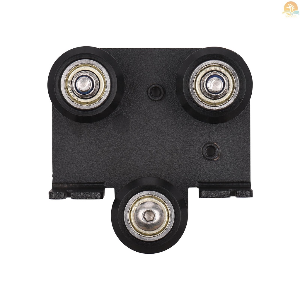 In Stock 3D Extruder Back Support Plate Dengan Pulley 3D Printer Parts Aksesori Extruding Backplate Untuk Ender 3ender 3X Pro CR-10 CR-10S S4 S5 Series 3D Printers 1Pcs