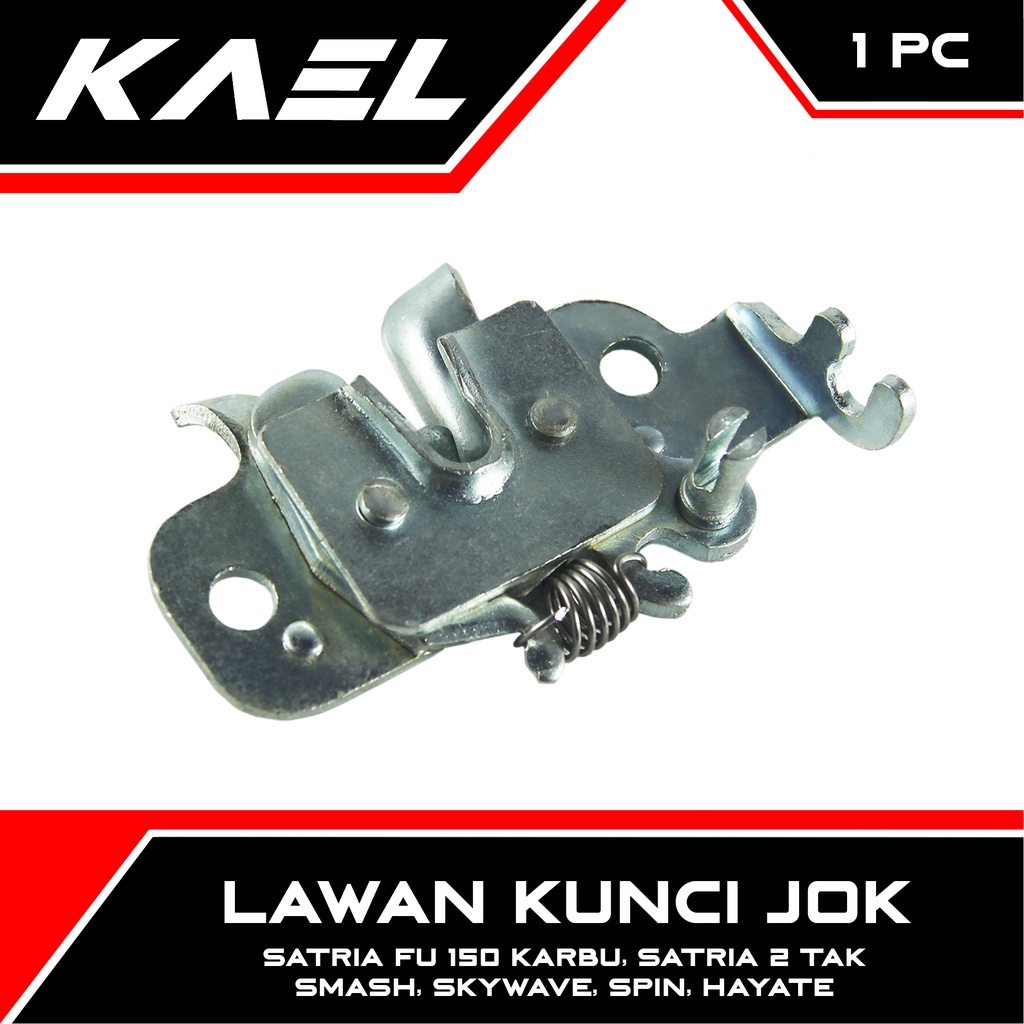 Lawan Kunci Jok Satria FU 150 Karbu/Hayate/Spin/Satria 2 Tak/Smash Lama/Skywave