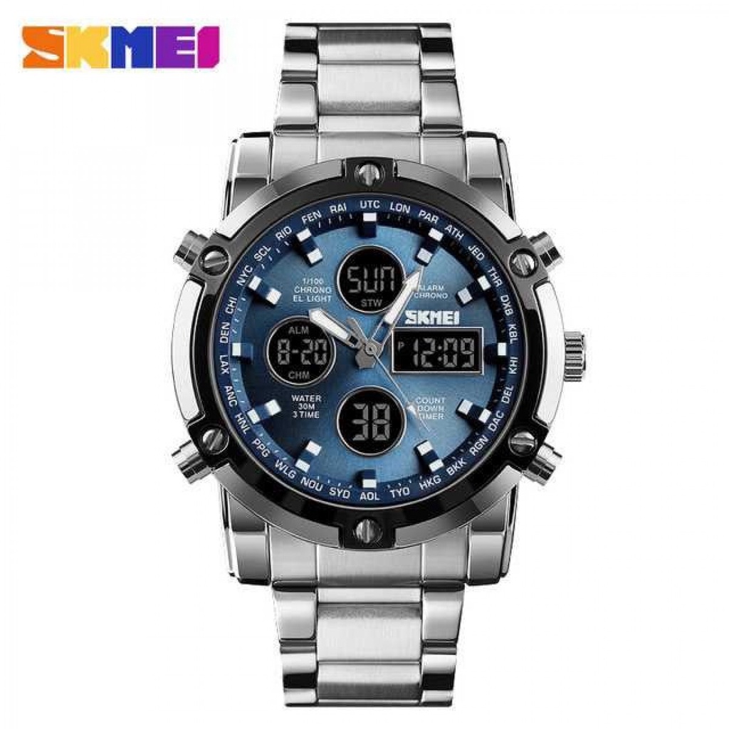 SKMEI Jam Tangan Pria Kasual Digital Analog Waterproof