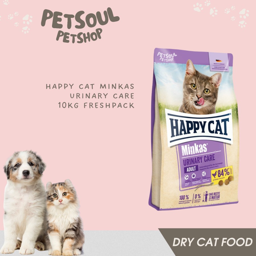 Happy Cat Minkas Urinary 10kg Freshpack Minkas Urinary Care 10kg