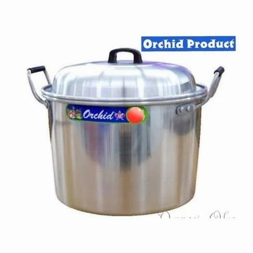 Dandang Nasi Orchid 32 cm / Panci Aluminium Brand :Orchid Bahan : Alum - panci orchid