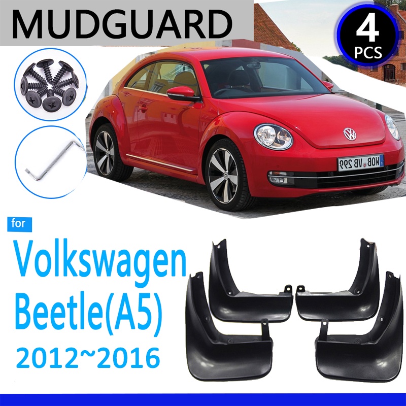 Mudguards Untuk Kumbang Volkswagen VW 2012~2019 2013 2014 2015 2016 2017 2018 Aksesoris Mobil Mudflap Fender Onderdil Pengganti Otomatis