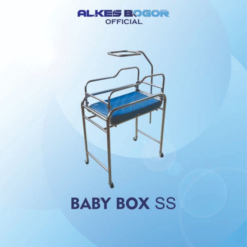 Bed Baby Box Tempat Tidur Bayi |  Ranjang Kelambu Bayi Stainless Ss | Medical Rumah Sakit - RAMAWI P