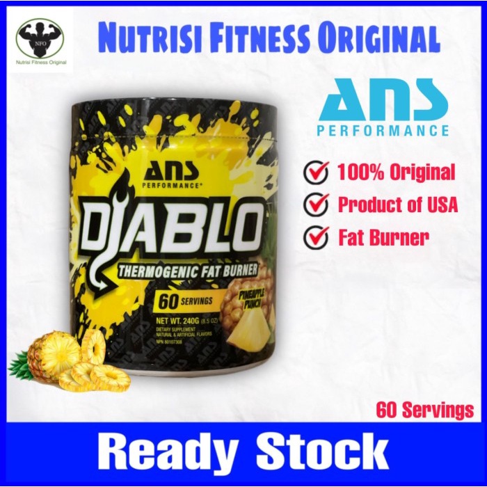 Diablo Fat Burner 60 Servings Ans Performance