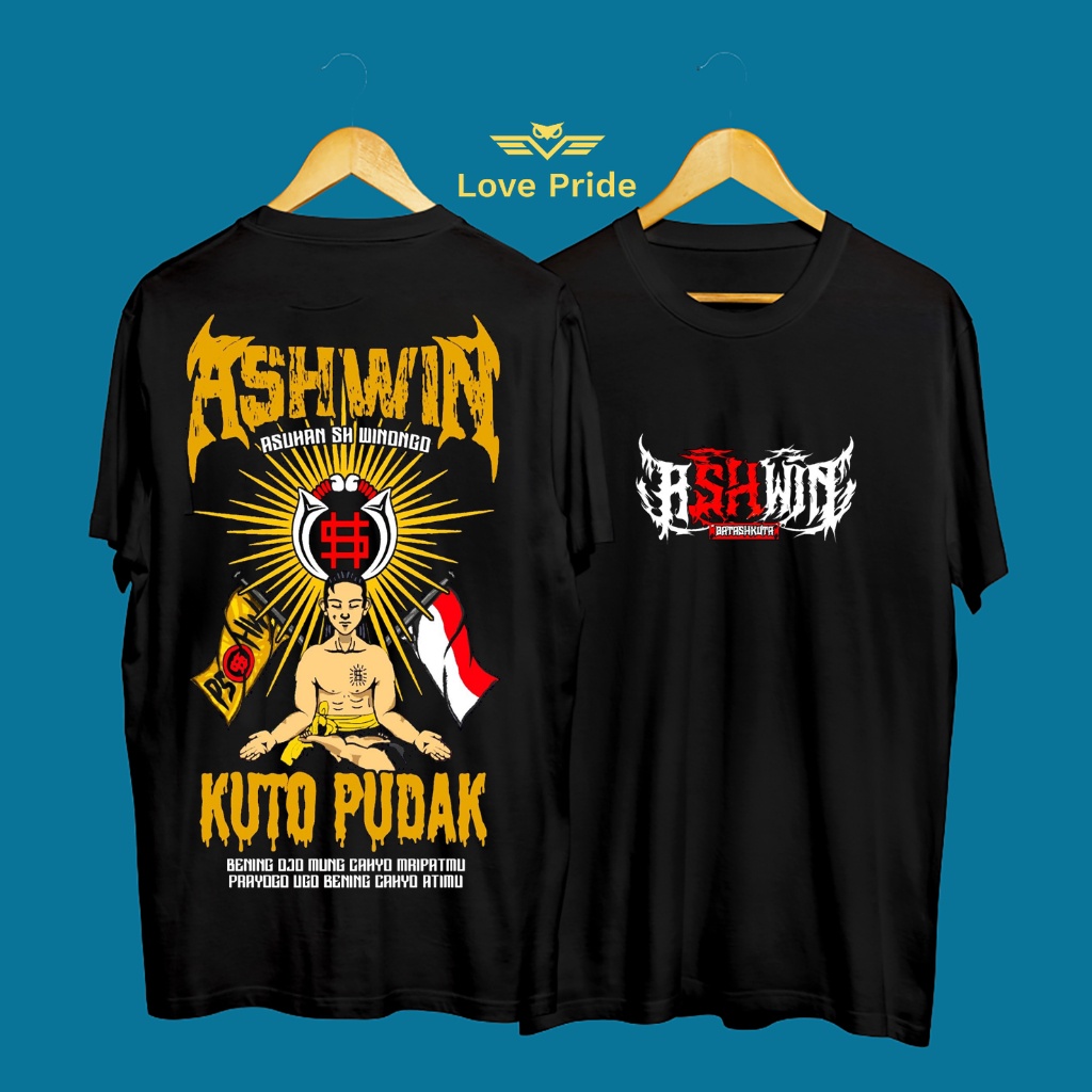 Kaos Tshirt Baju Distro Pencak Silat PSHW Asuhan SH Winongo Kuto Budak Premium Terbaru