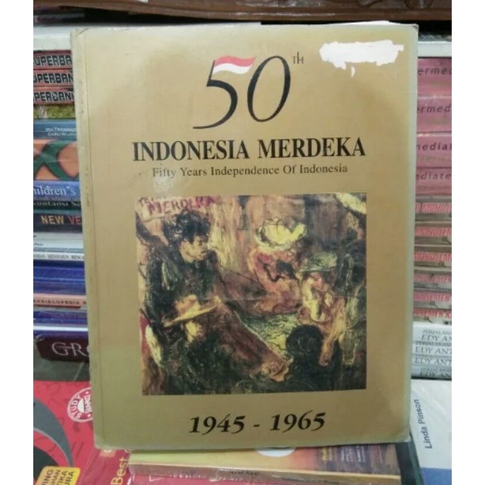 ORIGINAL 50 TAHUN INDONESIA MERDEKA 1945-1965 bekas mulus #MTP#