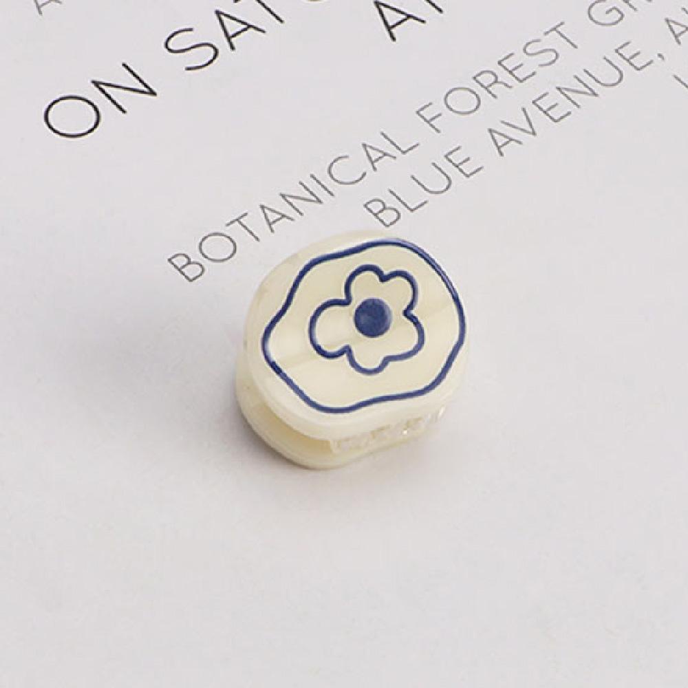 AUGUSTINA Hair Claw Clip Mini Bunny Cherry Smile Face Beruang Akrilik Gaya Korea Jepit Rambut