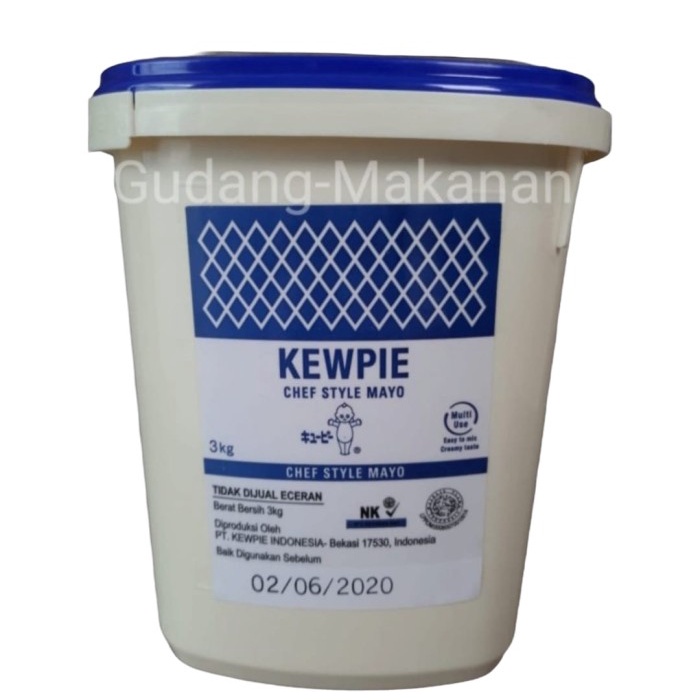 

✨Ready Stok✨ - Kewpie Chef Style Mayo 3 kg - Pack Standard- 1.2.23