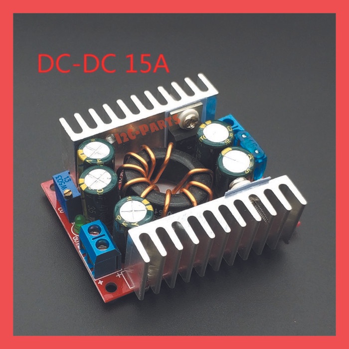 15A DC Buck Converter Step Down Power Adjustable Voltage Regulator