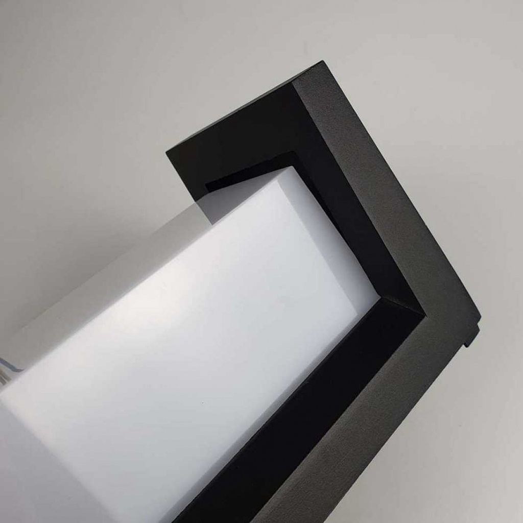 GAVT Lampu Dinding Hias Outdoor Wall Light 18W 26cm Warm White Model H