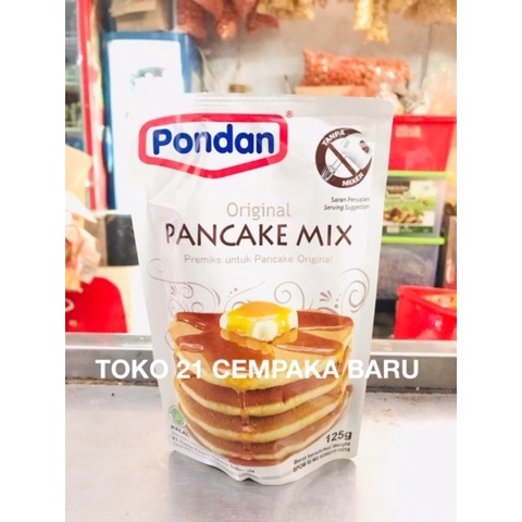 

Pondan Pancake Mix Pouch 125 gram Rasa