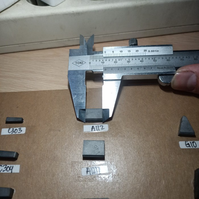 ECER widia A112 YG6 - betel widia -betel bubut widia - tip widia yg6 dt yg6