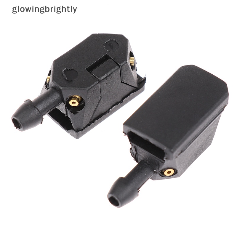 [glowingbrightly] 1/2pc Universal Mesin Cuci Kaca Depan Mobil Wiper Water Jets Nozzle onto 8-9mm TFX