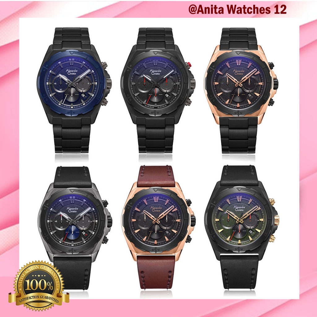 Alexandre Christie Ac 6664 / ac6664 Jam Tangan Pria Original Garansi Resmi