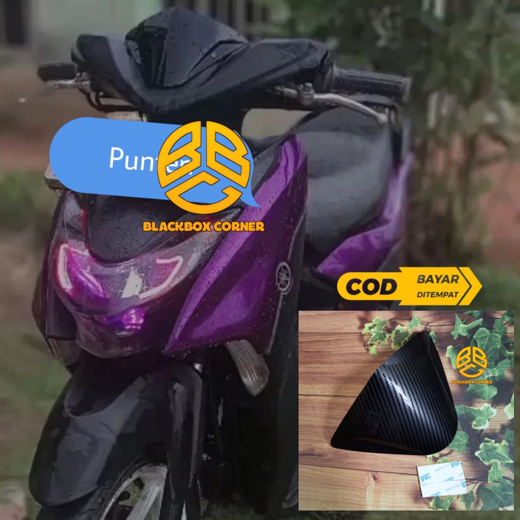 VISOR CARBON YAMAHA GEAR 125