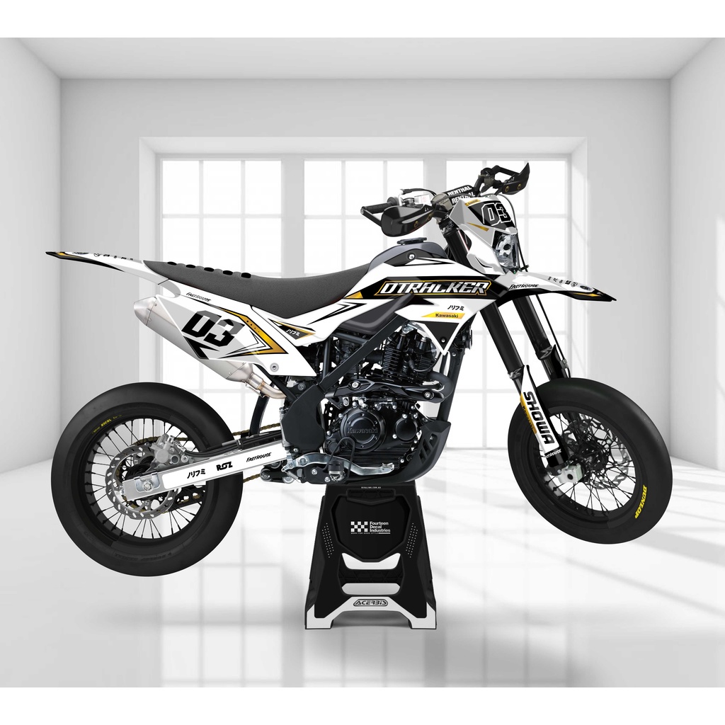DECAL DTRACKER 150 - stiker dekal motor dtracker full body DTX  42