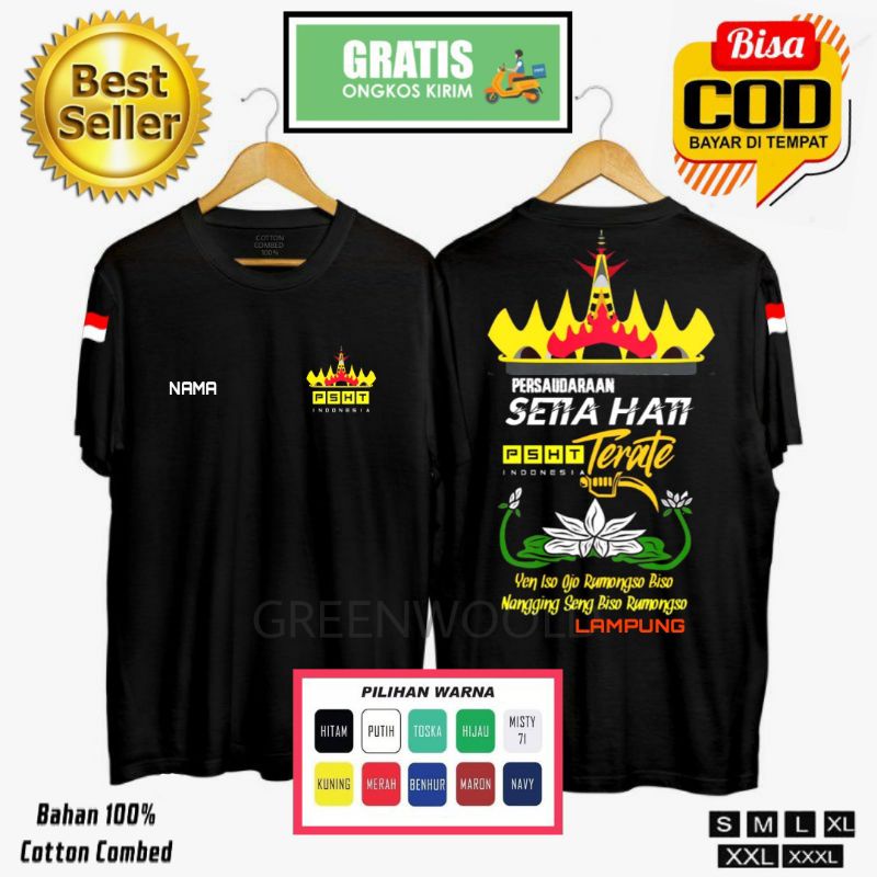 Kaos PSHT siger Lampung SH Terate lampung berkualitas
