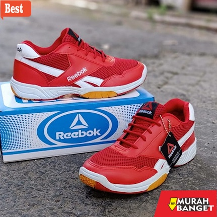 Sepatu bulu tangkis terbaru- Sepatu Bulutangkis Reebok Pria Wanita Olahraga Lari Senam Yoga Sneakers