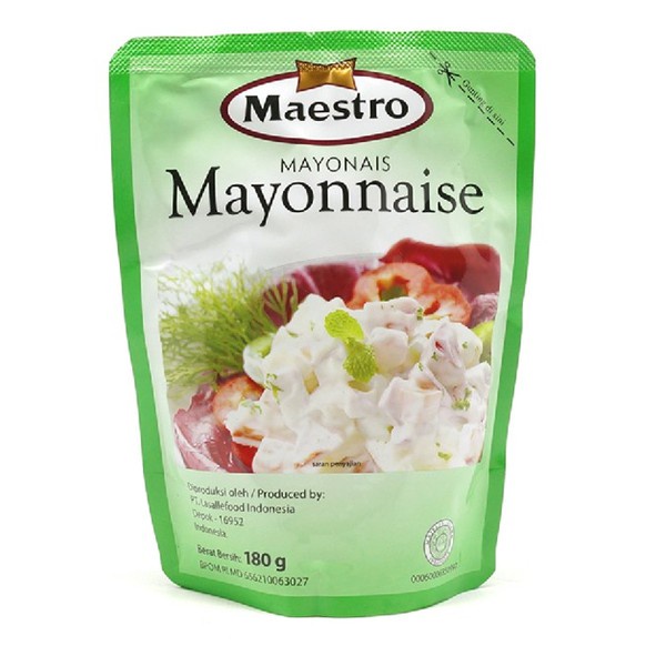 

Maestro Mayonaise 180gr - Mayo Maestro 180 gr