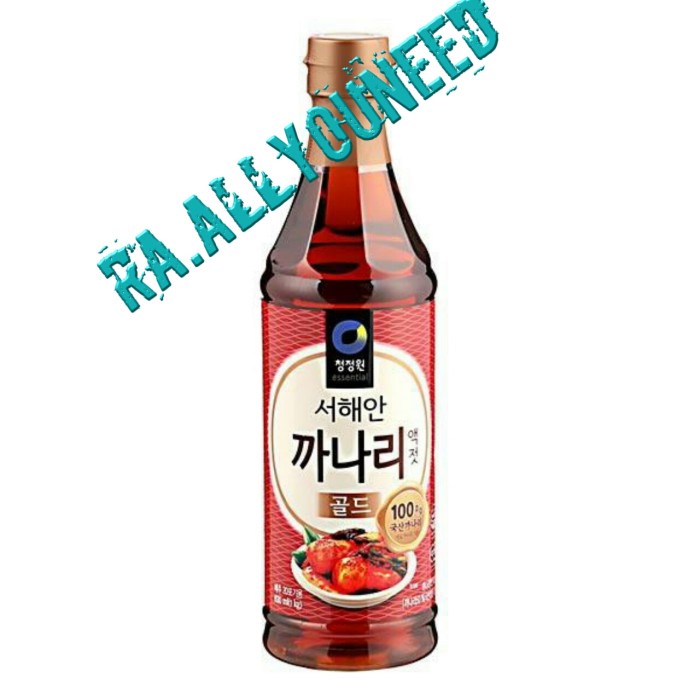 

Kecap ikan korea, korean fish sauce, bahan untuk membuat kimchi 500ml