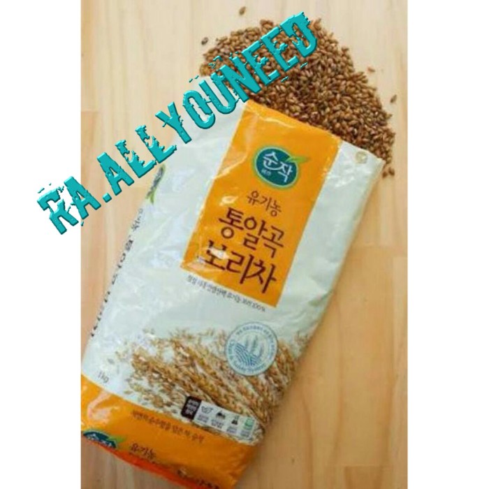 

1Kg Korean Roasted Barley Tea - Teh Gandum Korea 1kg