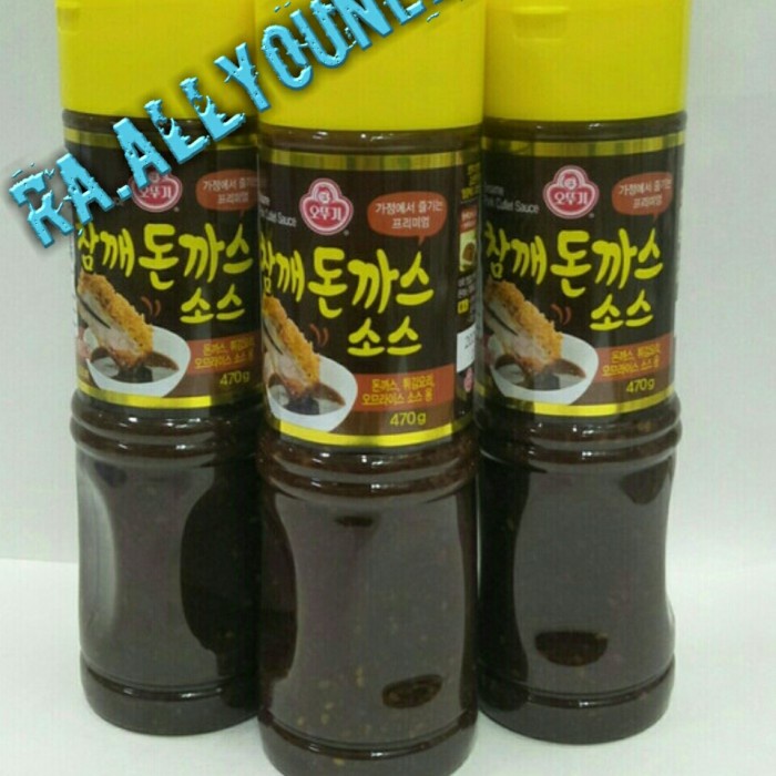 

Sesame Seed Cutlet Sauce Saus Bumbu Dng Wijen Untuk Daging Babi 470g