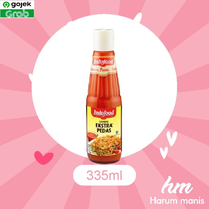 

Sambal Extra Pedas Indofood 335ml
