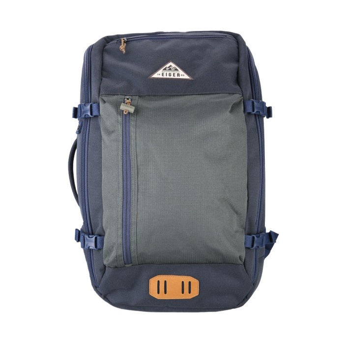 BS || NEW || Tas Travel Eiger Borderpass 2 Rucksack 42L Cabin Pack Daypack Backpack - Navy