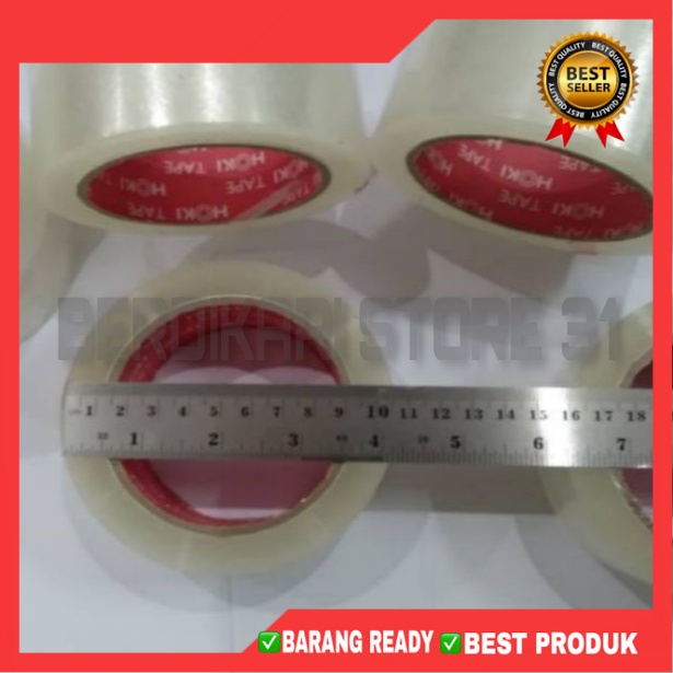 

[BS]GROSIR LAKBAN BENING 90 YARD x 2 INCH x 45 mickron