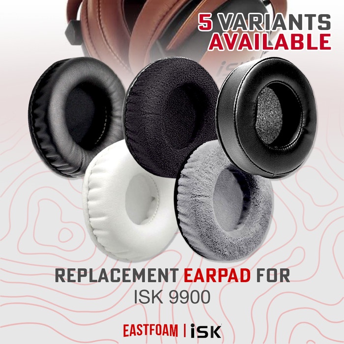 Earpad Ear Cushion Earcup ISK HP-580 HP 580 HP580 Bantalan Busa Foam