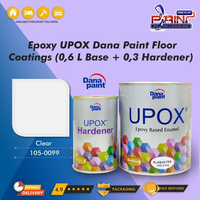 Cat Lantai Epoxy UPOX Dana Paint Floor Coatings - CLEAR