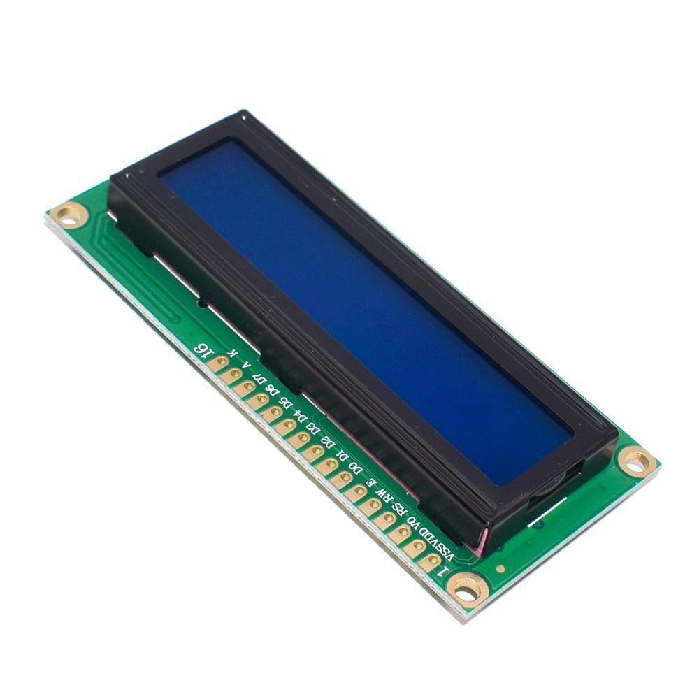 Populer 1/2pcs lcd Display Untuk Arduino lcd 1602i2c Modul HD44780 Layar Biru Hijau