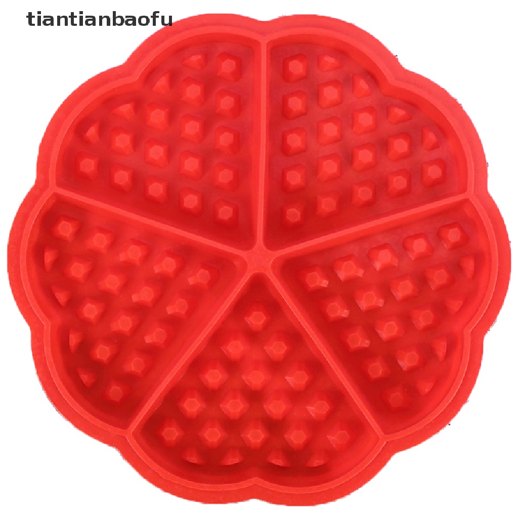 [tiantianbaofu] Cetakan Waffle Dapur Non Cake Mould Makers Kitchen Silikon Waffle Bakeware Butik