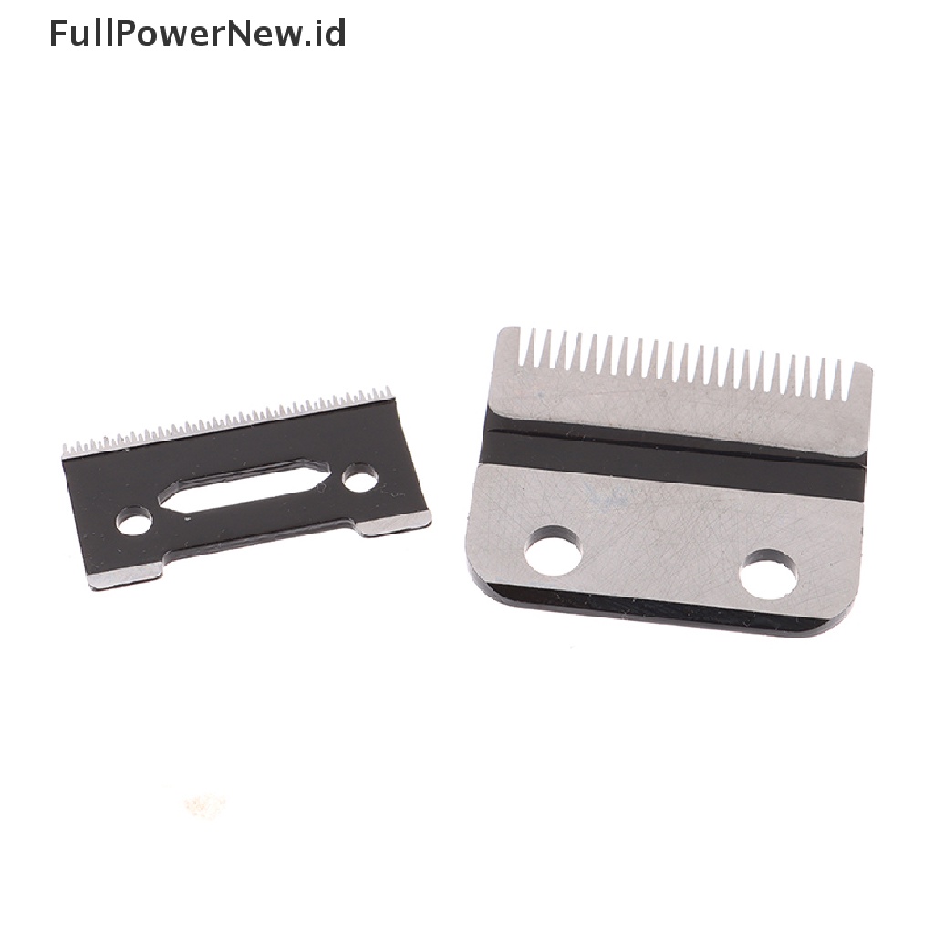 Power W-2B Pisau Clipper 2lubang Hitam Sekrup Pengganti Stagger-teeth Movable Blade ID