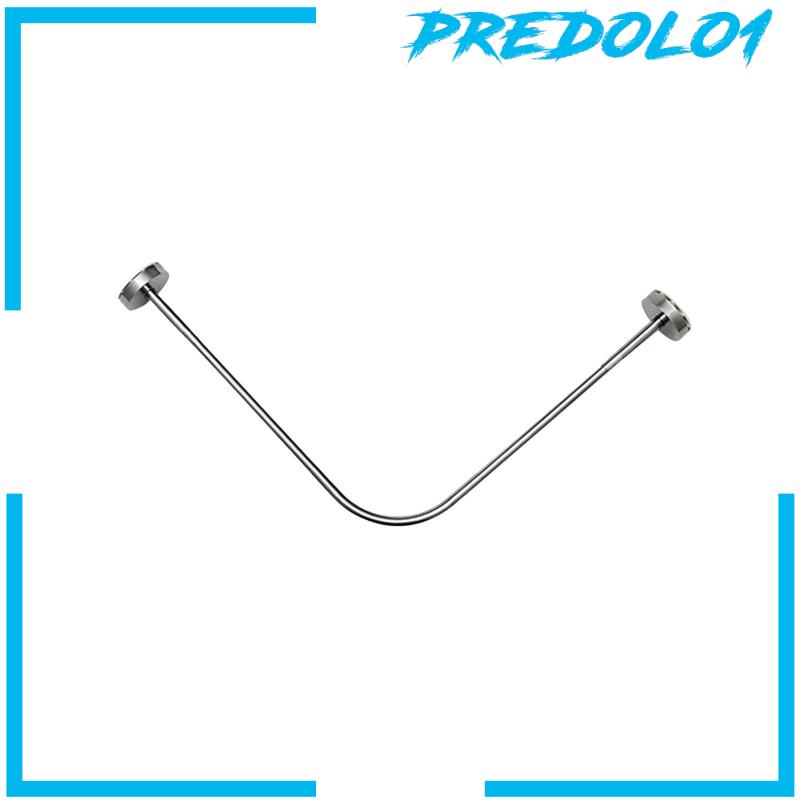 [Predolo1] Batang Tirai Shower Curtain Bahan Teleskopik Untuk Bathtub Rumah