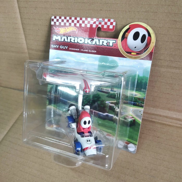 Hotwheels Mario Kart Shy Guy B Dasher Plane Glider