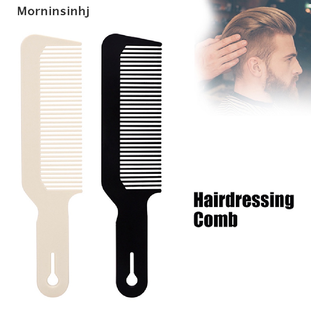 Mornin Hair Clipper Comb Barber Flat Top Combs Alat Styling Potong Rambut Hairdressing id